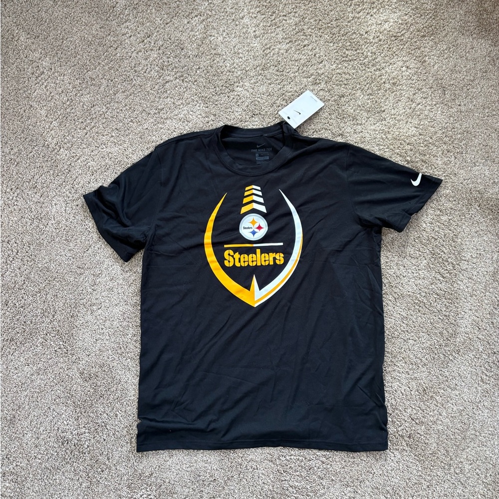 NWT Nike Dri Fit Steelers Black T-Shirt